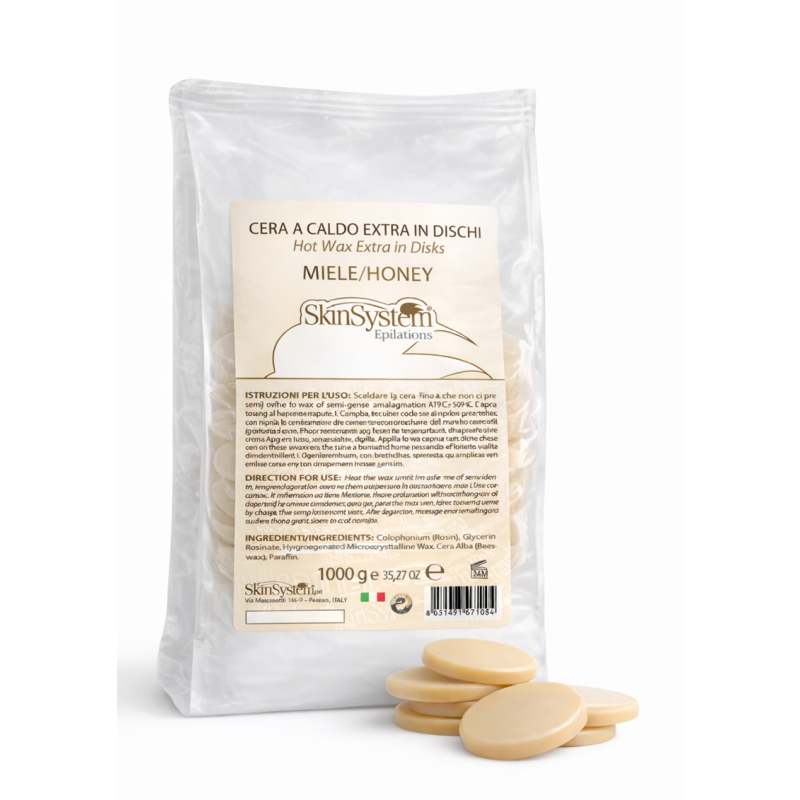 Harsschijven Yellow Honey Skinsystem  1 KG