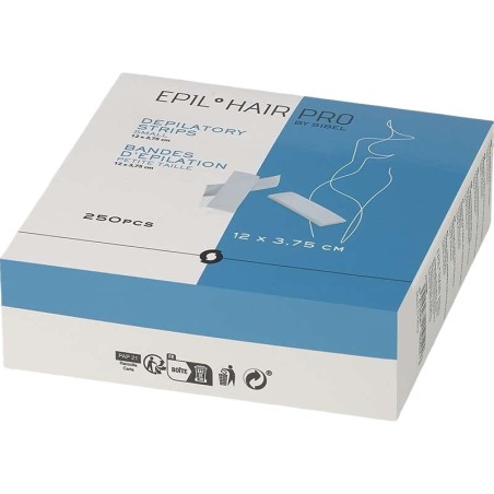 Harsstrips voor gezicht 3.75 x 12 cm 250 st